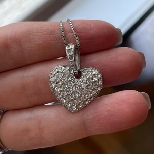 Swarovski heart pendant necklace